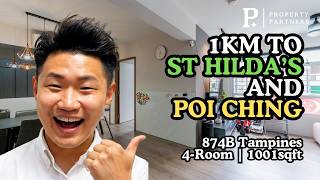 874B Tampines | Inside a Newly MOP Home 1km to St Hilda's and Poi Ching School #PropertyPartners