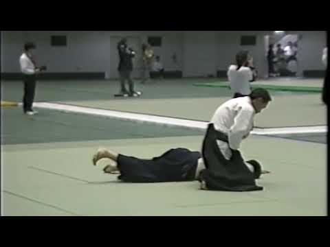 Yoshiaki Yokota Sensei at the 31st All-Japan Aikido Embutaikai.
