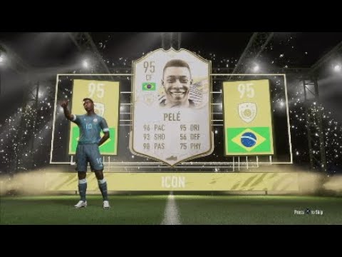 I finally got Pele!!! Plus 81 25  Rare Players Pack
