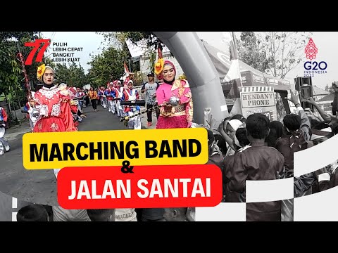 JALAN SANTAI DALAM RANGKA PERINGATAN  HUT KE-77 KEMERDEKAAN RI