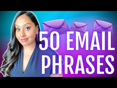 50 Phrases for Emailing in English
