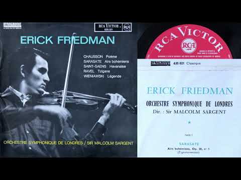 Sarasate: Zigeunerweisen - Erick Friedman, violin (Mono version for comparison with stereo version)