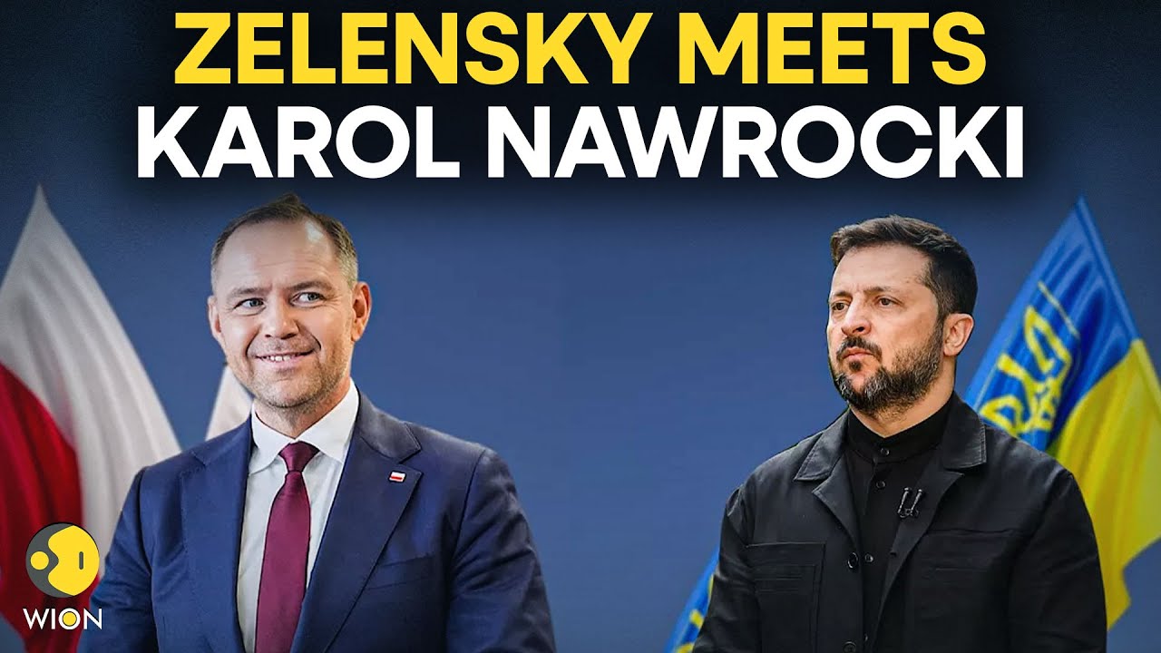 Zelensky LIVE: Ukrainian President Zelensky Meets Polish President Karol Nawrocki In Warsaw | WION