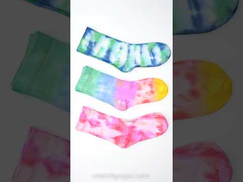 How to Tie Dye Socks🧦 🎨
