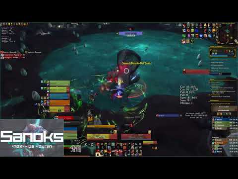 +20 Temple of Sethraliss - Bursting Necrotic Tyranical Awakened - Protection Warrior