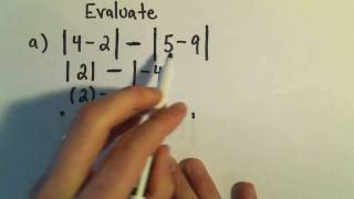 Evaluating Expressions Involving Absolute Value - Example 2