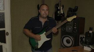 Video thumbnail for Wonderful Slippery Thing (Guthrie Govan) vintage  electric guitars JHS Encore 90's by Андрей Донченко