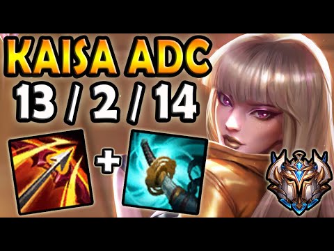 Kaisa vs Aphelios ADC - Korea Challenger Patch 10.23 ✅