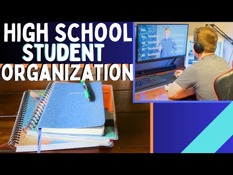 How Homeschool HIGH SCHOOLER manages his time & stays organized!