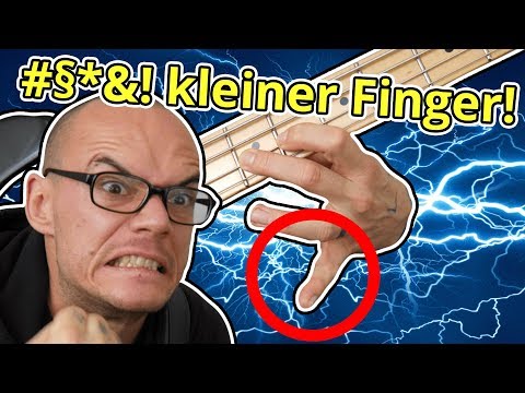 Bass lernen - Wie du deinen kleinen Finger in den Griff kriegst (GARANTIERT)!
