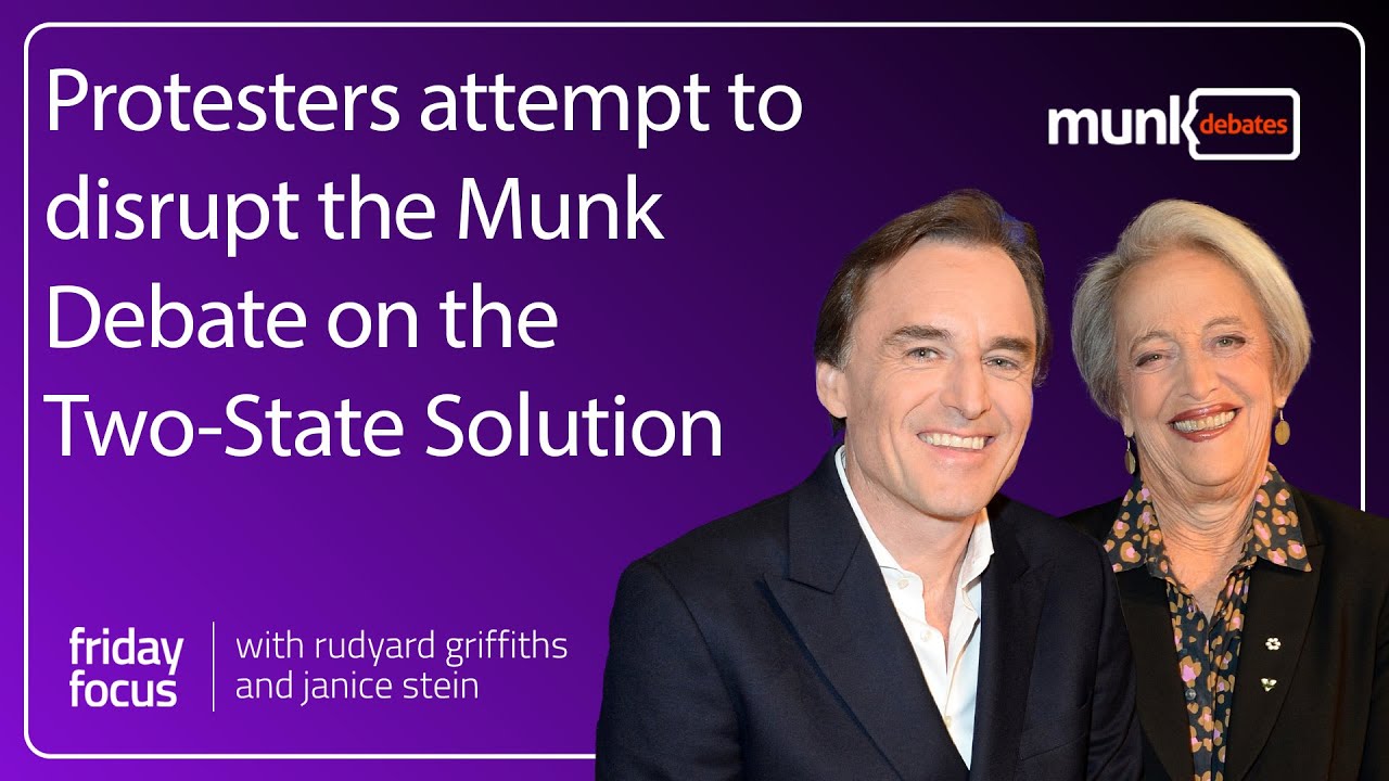 The Munk Debate on the Two-State Solution and Putin says he's ready for war with Europe