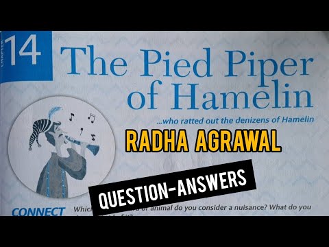 The Pied Piper Question-answers | English New Images class 5