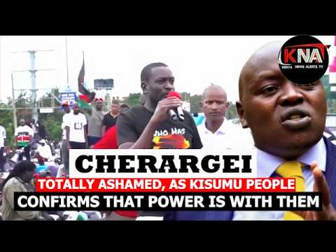 SIFUNA ASHAMES CHERARGEI WITH NO MERCY. 