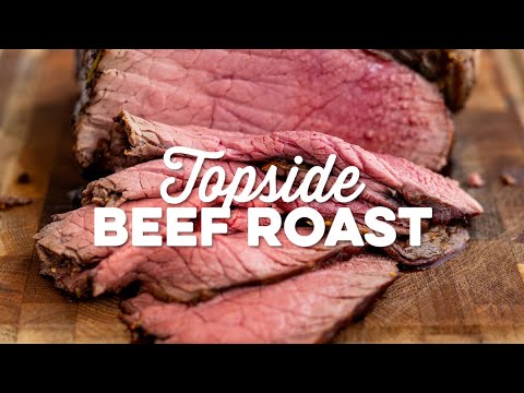 Perfect Topside Beef Roast (Top Round Roast) | Supergolden Bakes