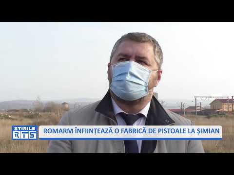 ROMARM ÎNFIINȚEAZĂ O FABRICĂ DE PISTOALE LA ȘIMIAN