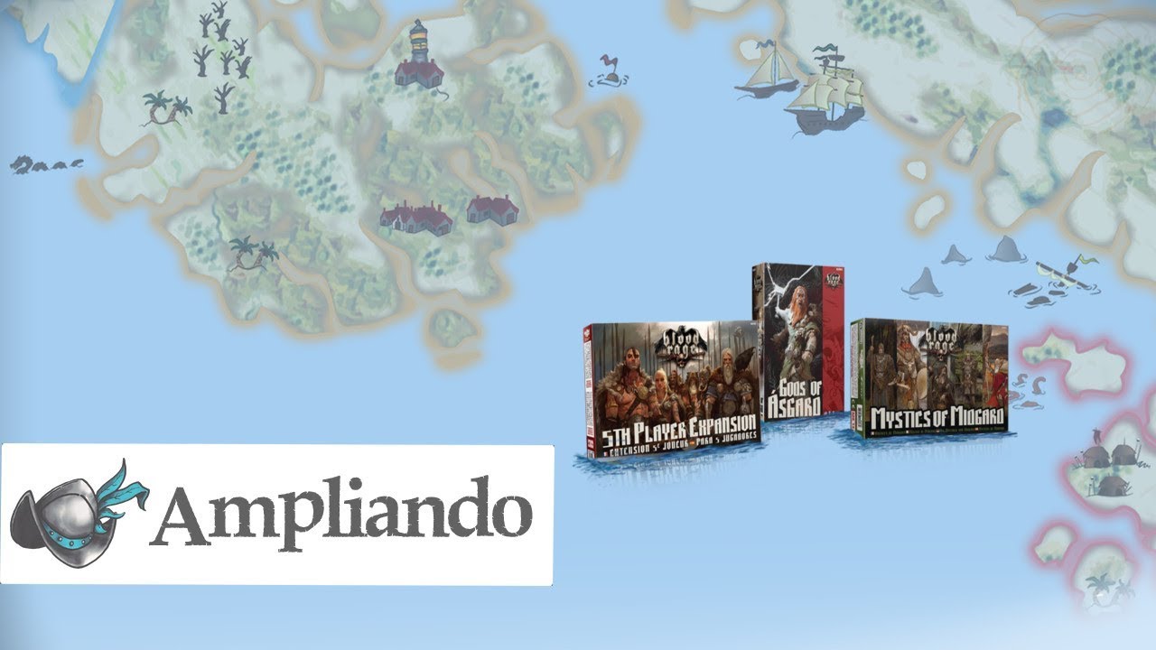 Ampliando Blood Rage: Expansión 5 jugador