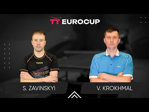 00:30 Serhii Zavinskyi - Vitalii Krokhmal 12.01.2025 TT Euro.Cup Ukraine Professional. TABLE 3