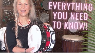 Video thumbnail for Best Tambourine for Beginners, Layne Redmond Style: Full Review of Remo's 10", the TA-5210 by Barbara Gail - The Drum, The Song, The Dance