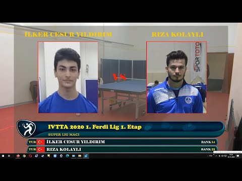 İLKER CESUR YILDIRIM - RIZA KOLAYLI - IVTTA - 2020 1. FERDİ LİG 1. ETAP SÜPER LİG MAÇI