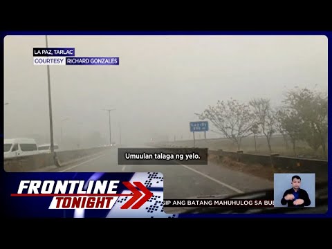 Pag-ulan ng yelo o hailstorm, naranasan sa ilang lugar sa bansa Frontline Tonight