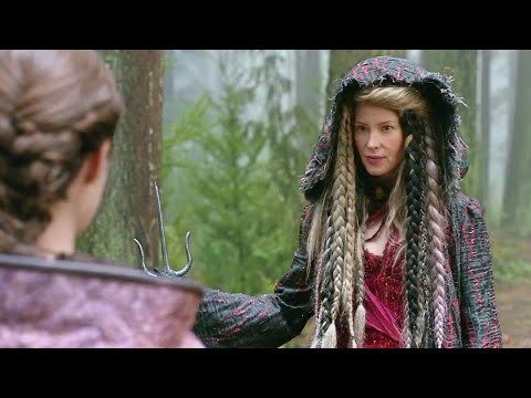 Once Upon A Time 7x15 Gothel Wants To Drizella Kill Is Friend Gretel - Gothel Gives A Knife Yo Ivy