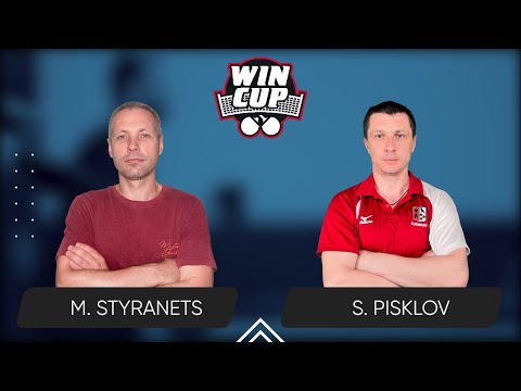 18:00 Mykhailo Styranets - Serhii Pisklov West 3 WIN CUP 16.02.2024 | TABLE TENNIS WINCUP