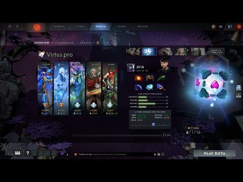 dota2sup ana io VP vs OG -TI9