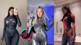 SpiderGirl Transition Time || TikTok Spiderman Compilation || Spiderman Challenge #tiktok #spiderman