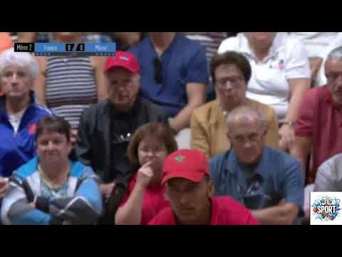 Pétanque: Finale Championnat du monde triplette 2018 France-Maroc
