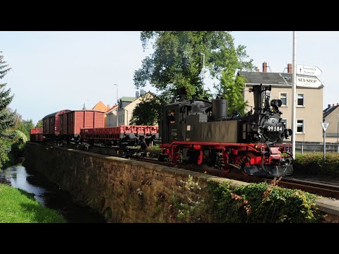 Döllnitzbahn DR 99.584 IV K GmP von Oschatz nach Mügeln 13. 9. 2020