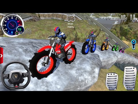 Motor Dirt Bikes driving Extreme Off-Road #4 - Offroad Outlaws motor bike Game Android ios Gameplay