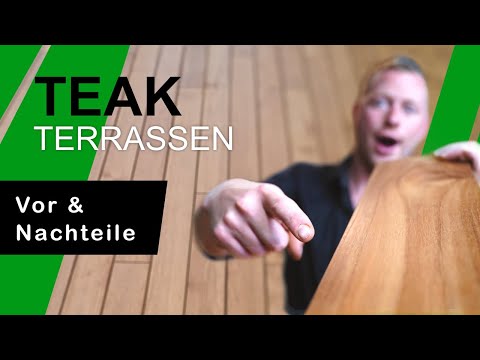 Hochwertige Teak Terrassen mit bis 25 Jahren Garantie
