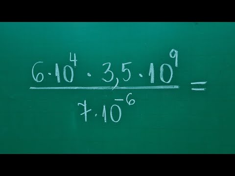 MULTIPLICAÇÃO e DIVISÃO com Notação Científica - Professora Angela Matemática