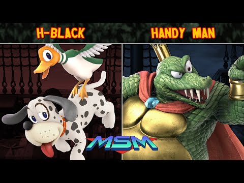MSM Online #22 - H-Black (Duck Hunt) Vs Handy Man (King K. Rool)