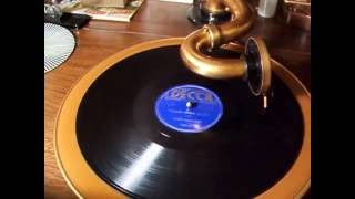 Sleepy John Estes - Liquor Store Blues - 1938 Decca Record played on Victor Credenza