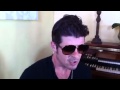 Robin Thicke Previews New Song "Pretty Little Heart"