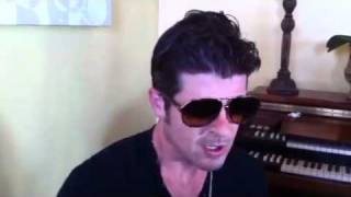 Robin Thicke Previews New Song &quot;Pretty Little Heart&quot;