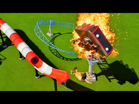 You wouldn't survive a day at this theme park...