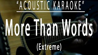 Download lagu More than words - Extreme (Acoustic karaoke) mp3 Download lagu More than words - Extreme (Acoustic karaoke) mp3