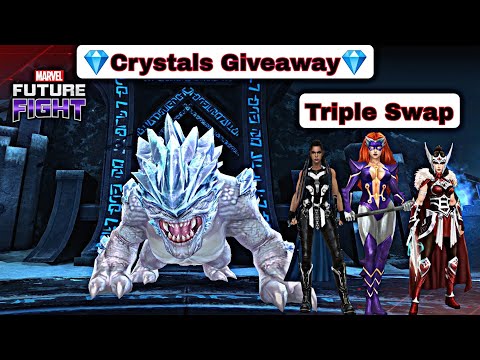 |💎Crystals Giveaway💎| Combat Female Triple Swap ABX - Paralyze Season #marvel_future_fight
