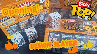 Funko Bitty Pops: Demon Slayer - all review opening