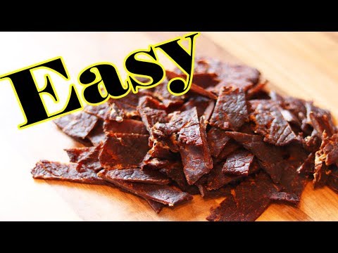 Easy beef jerky in a dehydrator