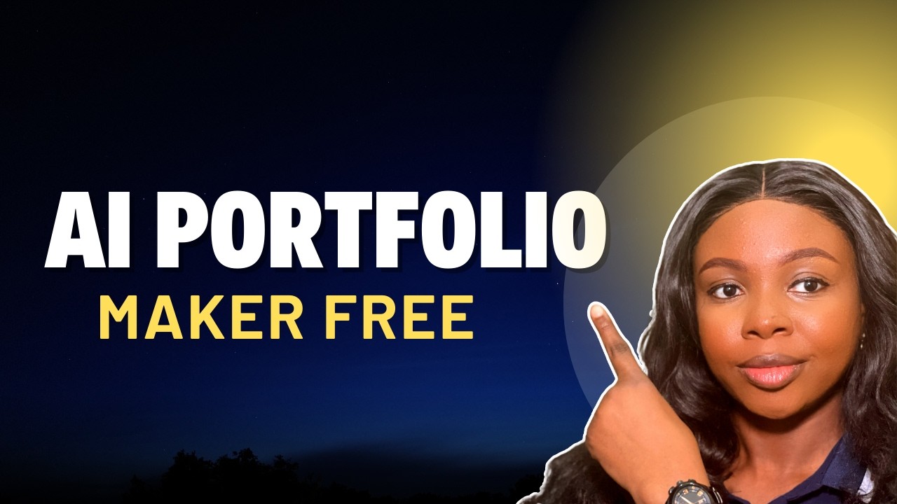 FREE Portfolio Website in Minutes Using AI | Freelance Portfolio Website