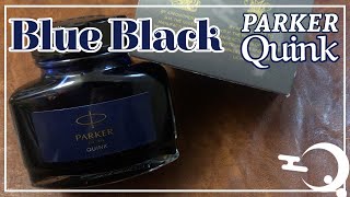 パーカー Quink ブルーブラックを紹介しながら駄弁る動画