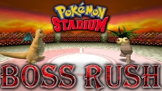 Pokémon Stadium - All Elite Four & Champion Battles (Round 2)