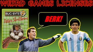 Peter Shilton's Handball Maradona 🇦🇷 | Amstrad, C64 & ZX Spectrum | Weird Game Licenses