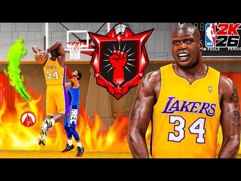 99 OVR “SNAG GOD” CENTER BUILD is DOMINATING RANDOM REC in NBA 2K26 (7'4 STOPPER BUILD)
