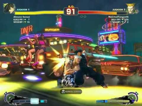 SSFIV AE 2012 Alioune Sensei (Yang) VS (Guile) MatchedTangent6