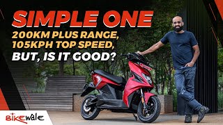 2022 Simple One Review | Ather 450X & Ola S1 Pro Rival | Range, Top Speed & Price | BikeWale