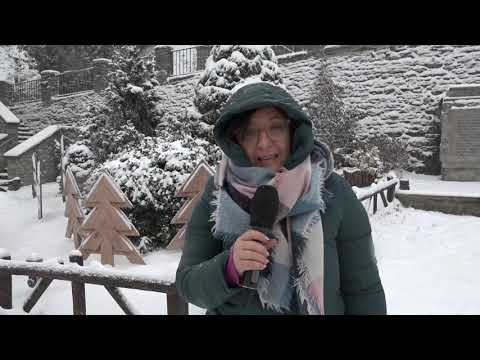 Epiphany with snow in the Arezzo area. Schools closed in mountain towns. "Beautiful, we need snow."